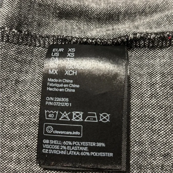 Black and White Houndstooth Cardigan Blazer - Picture 2 of 2